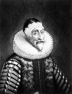 Retrato de Sir John Coke (1563-1644) grabado por Richard Earlom (1743-1822) y Charles Turner (c.1773-1857) de Personajes Ilustres en la Historia Británica